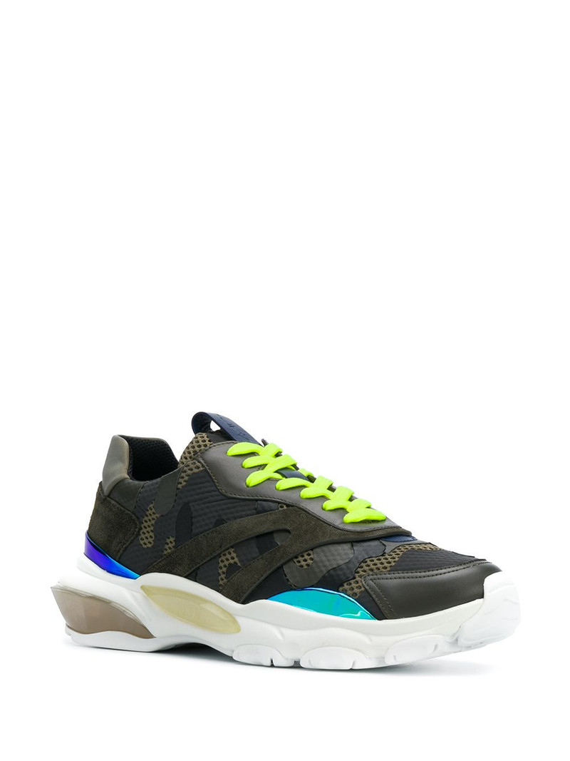 Valentino Bounce camouflage sneakers outlook