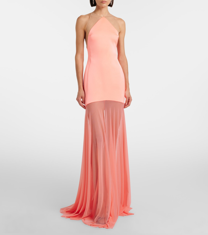 David Koma Sheer gown outlook