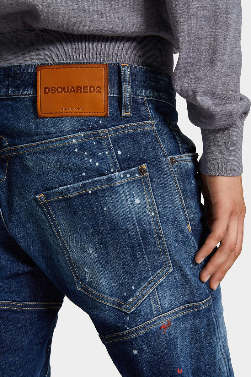 MEDIUM EASY WASH TIDY BIKER JEANS - 6