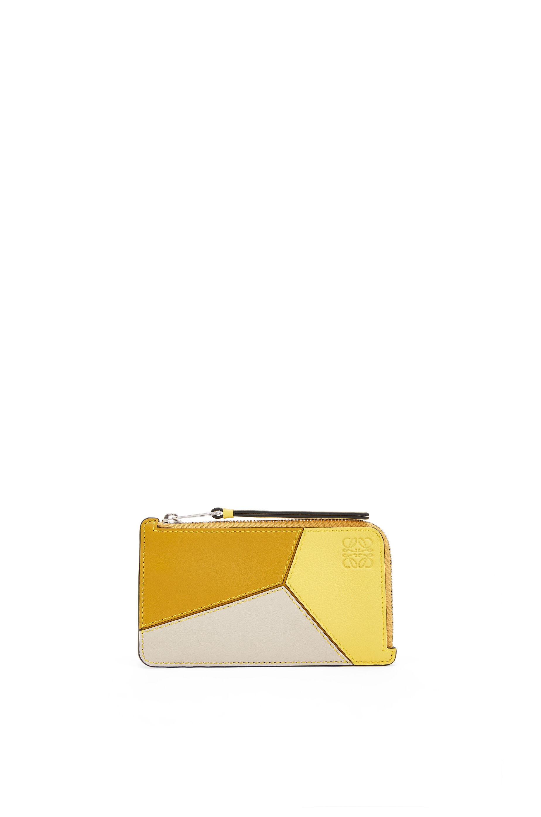 Puzzle coin cardholder in classic calfskin - 1