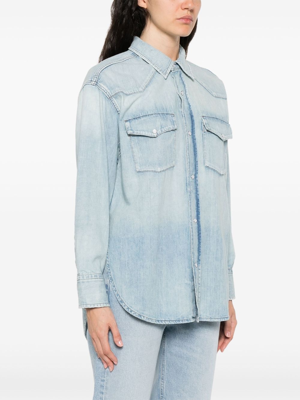 denim shirt - 3