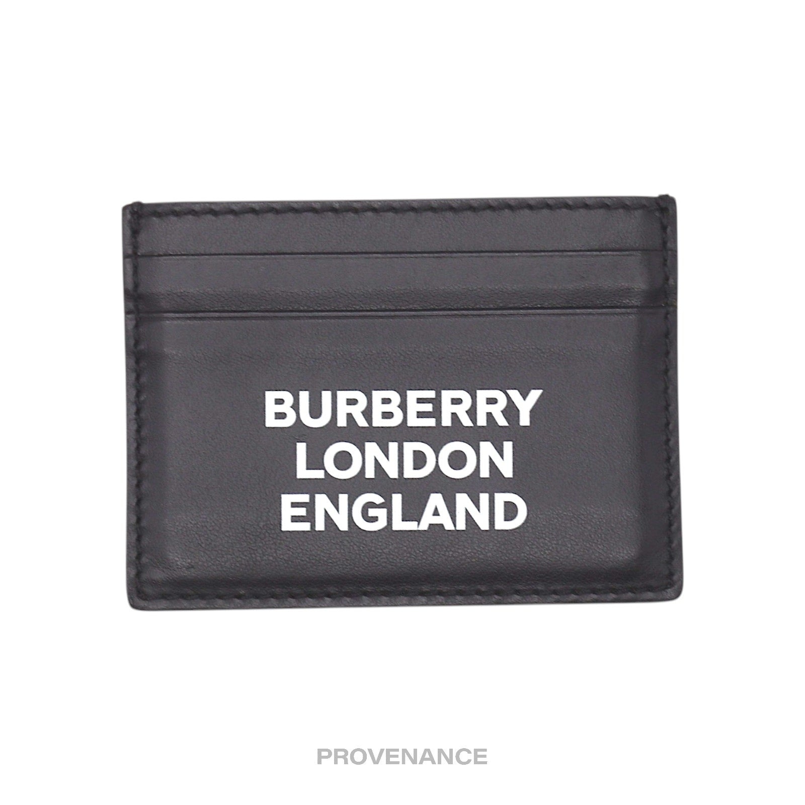 BURBERRY LONDON ENGLAND Card Holder Wallet - Black - 1
