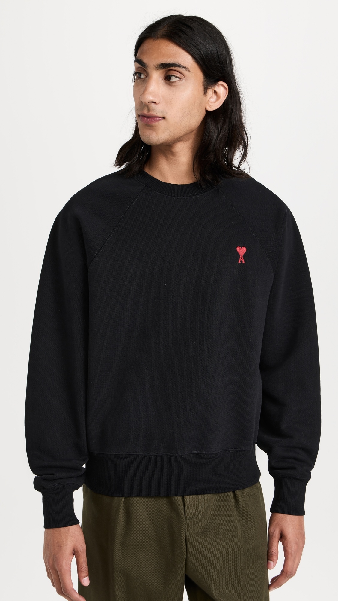Red AMI De Coeur Unisex Sweatshirt - 6