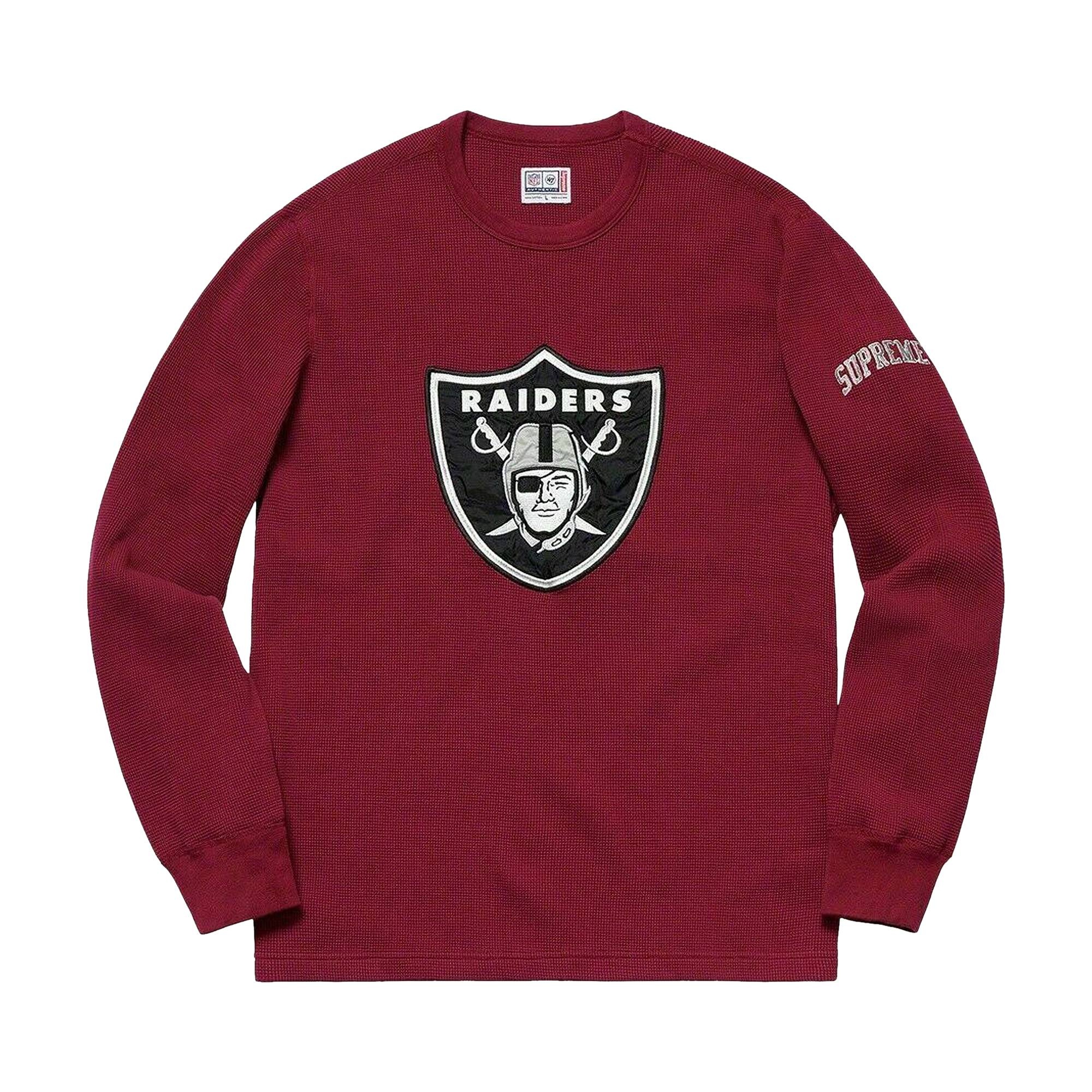 Supreme NFL x Raiders x '47 Thermal Natural