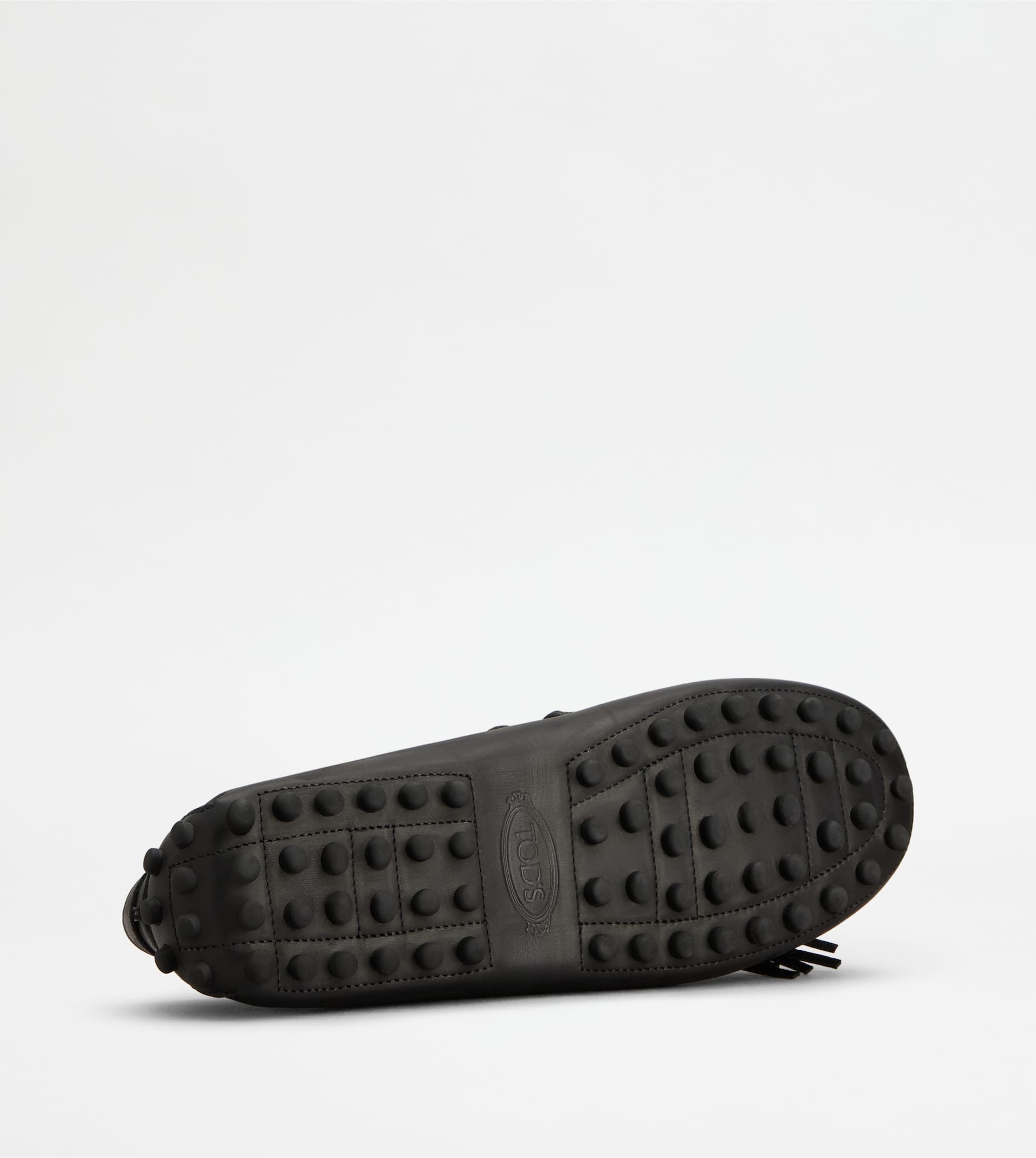 GOMMINO DRIVING SHOES IN LEATHER - BLACK - 4