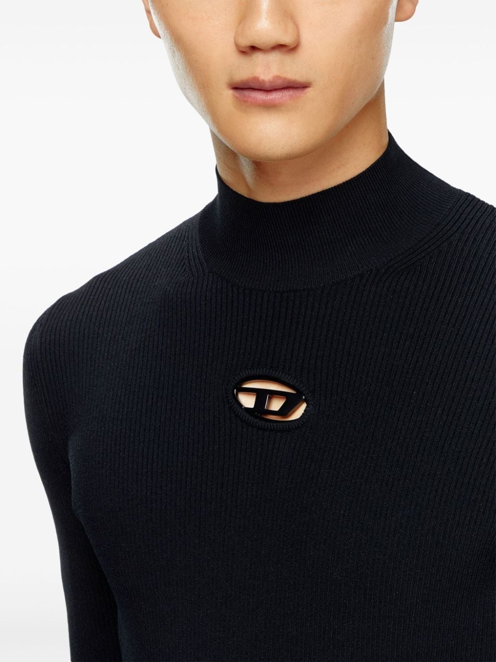K-Zackary logo-cut-out jumper - 5