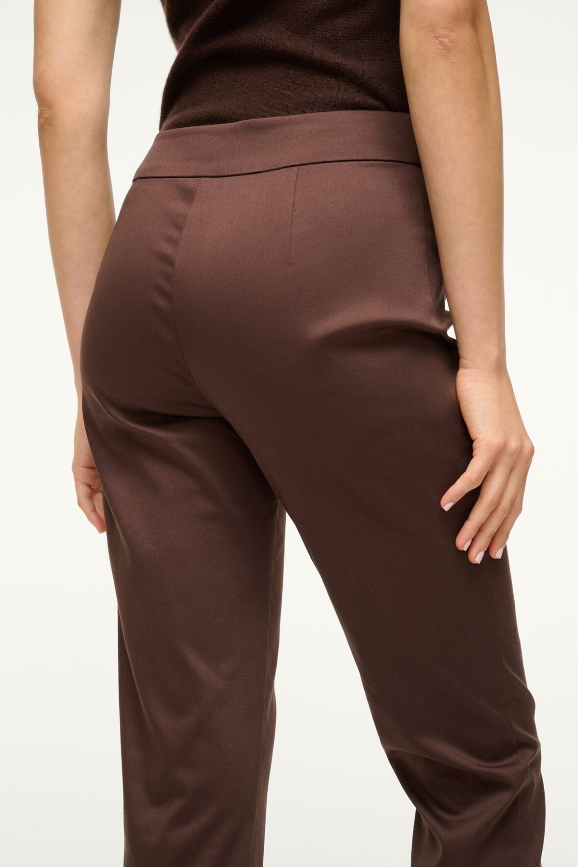STAUD HUNTER PANT DARK CHOCOLATE - 6