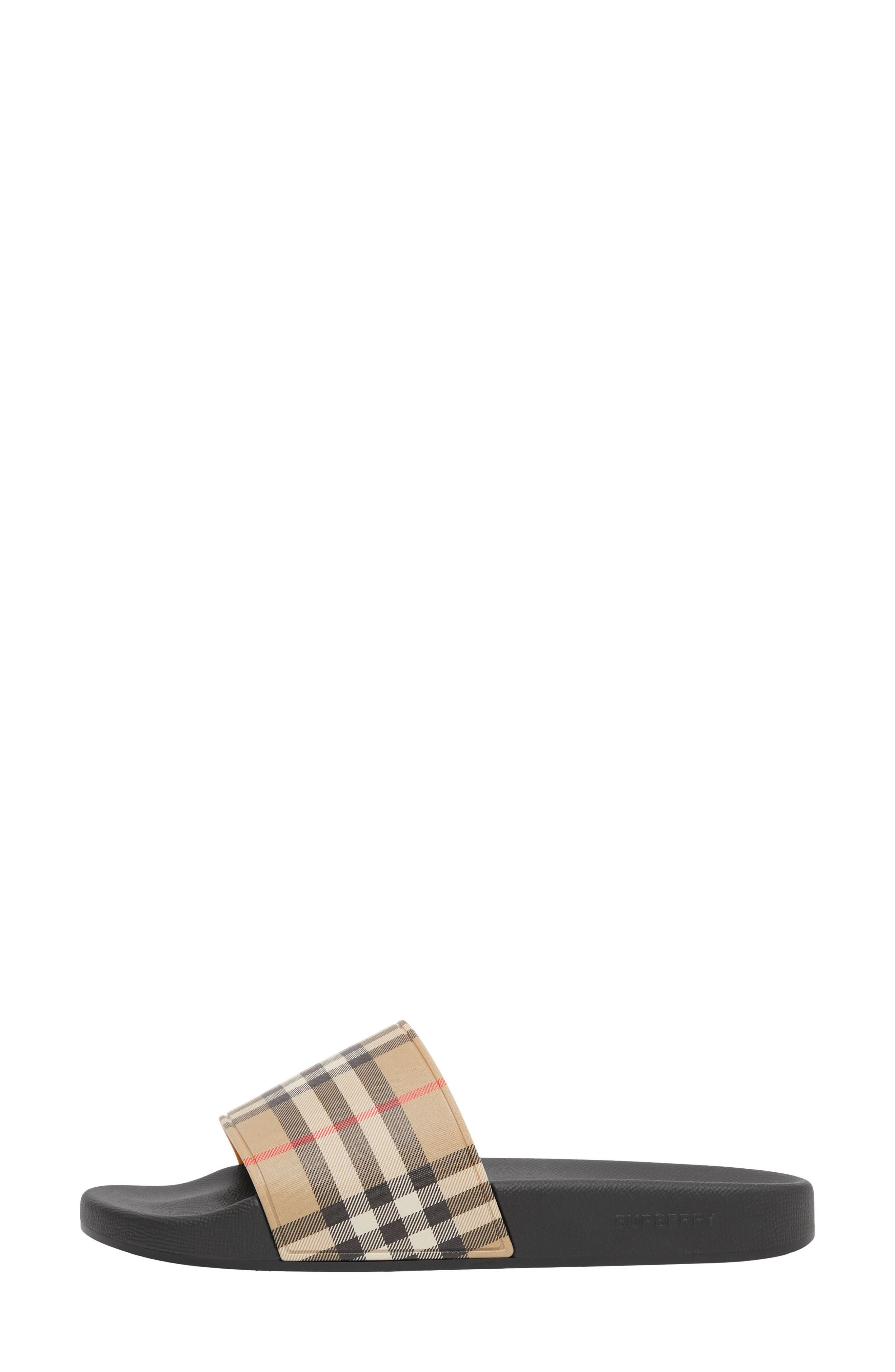 Furley Vintage Check Slide Sandal - 3