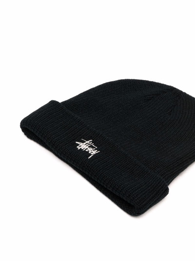 Stüssy embroidered logo beanie outlook