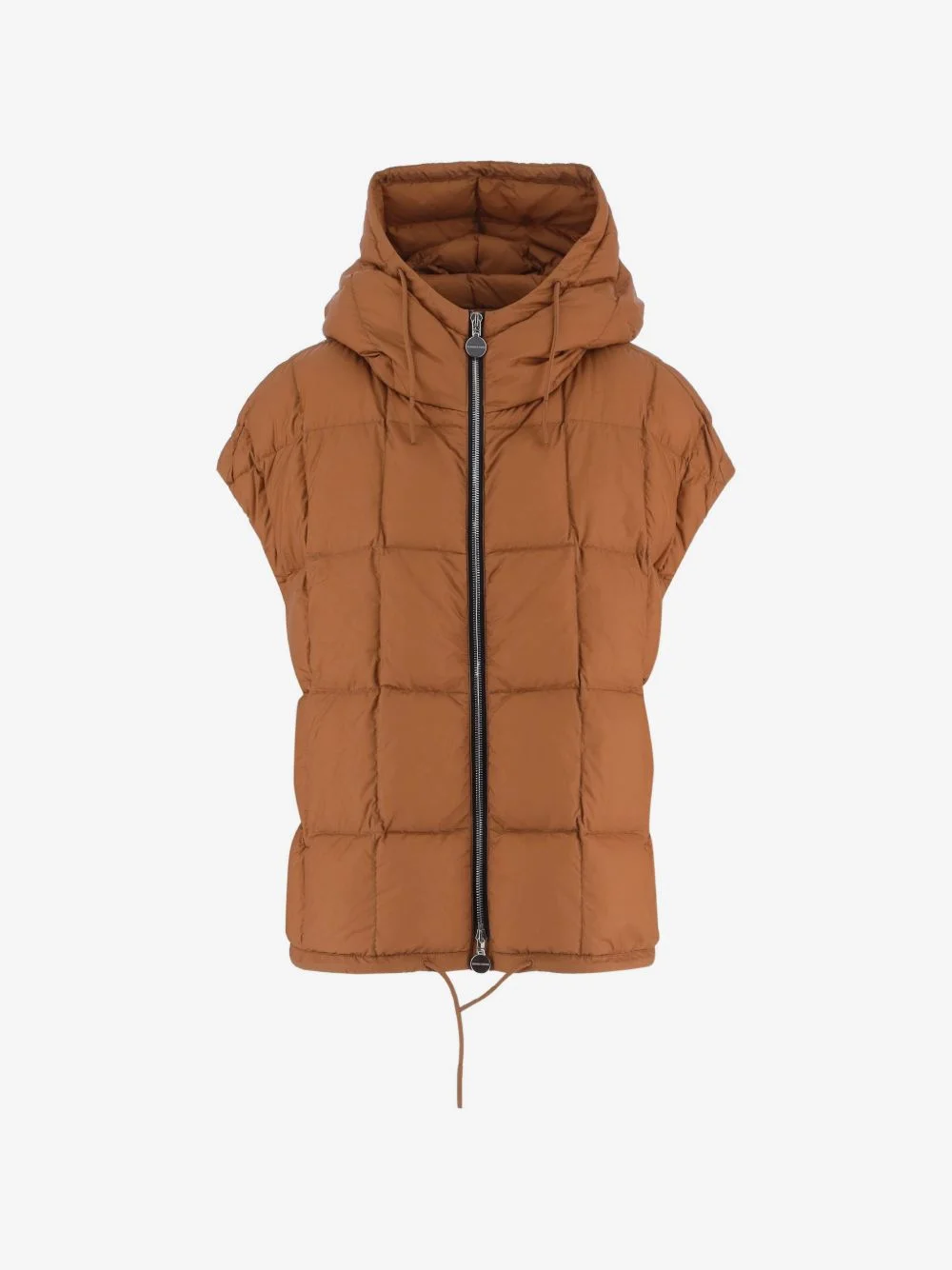 Cozy quilted hooded gilet - 1