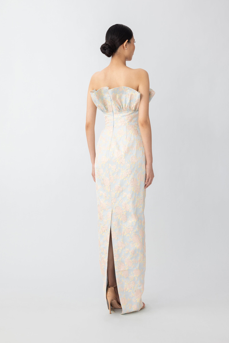 SAU LEE NOAH JACQUARD GOWN outlook