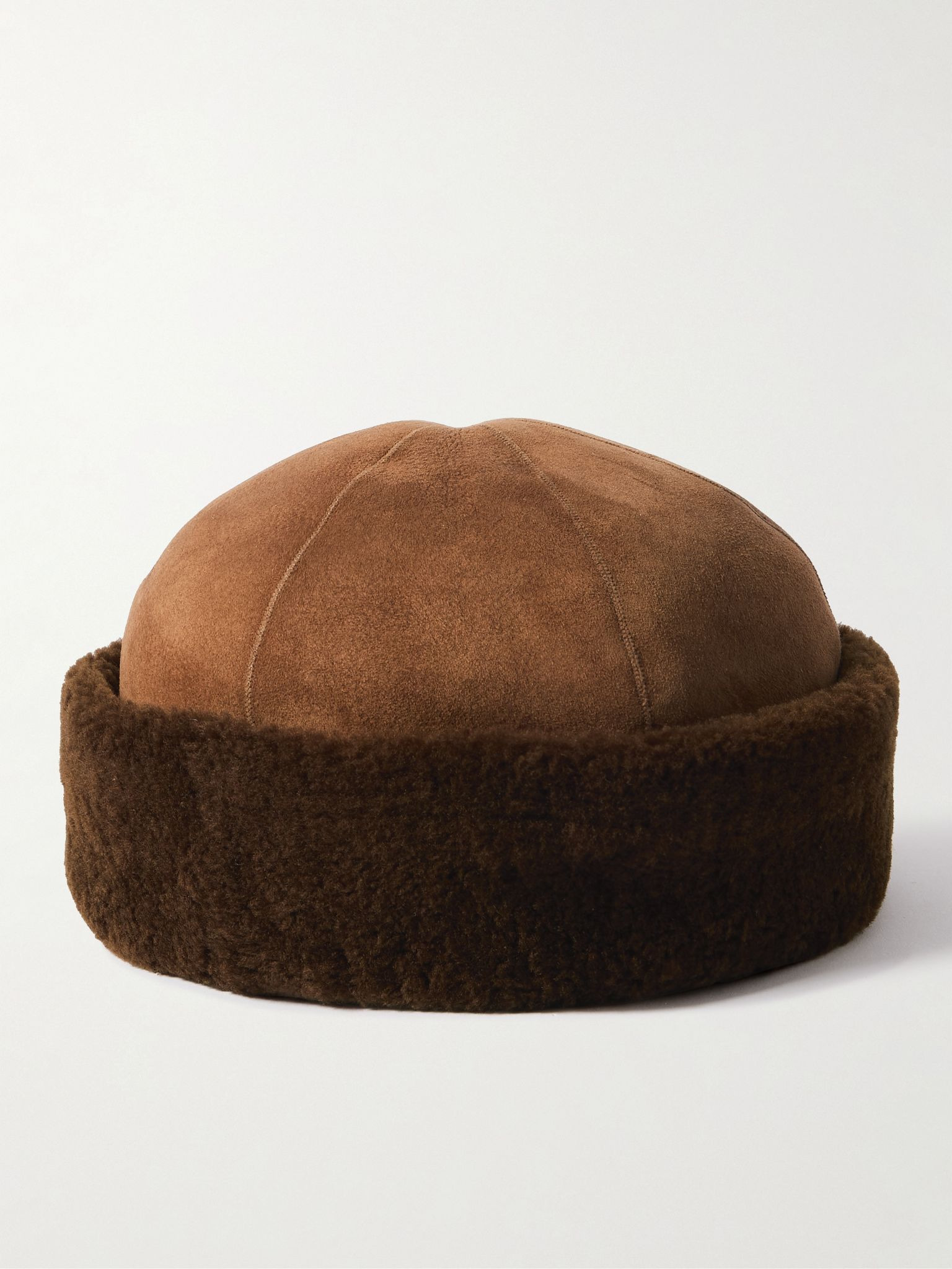Lys Shearling Beanie Beige - 3