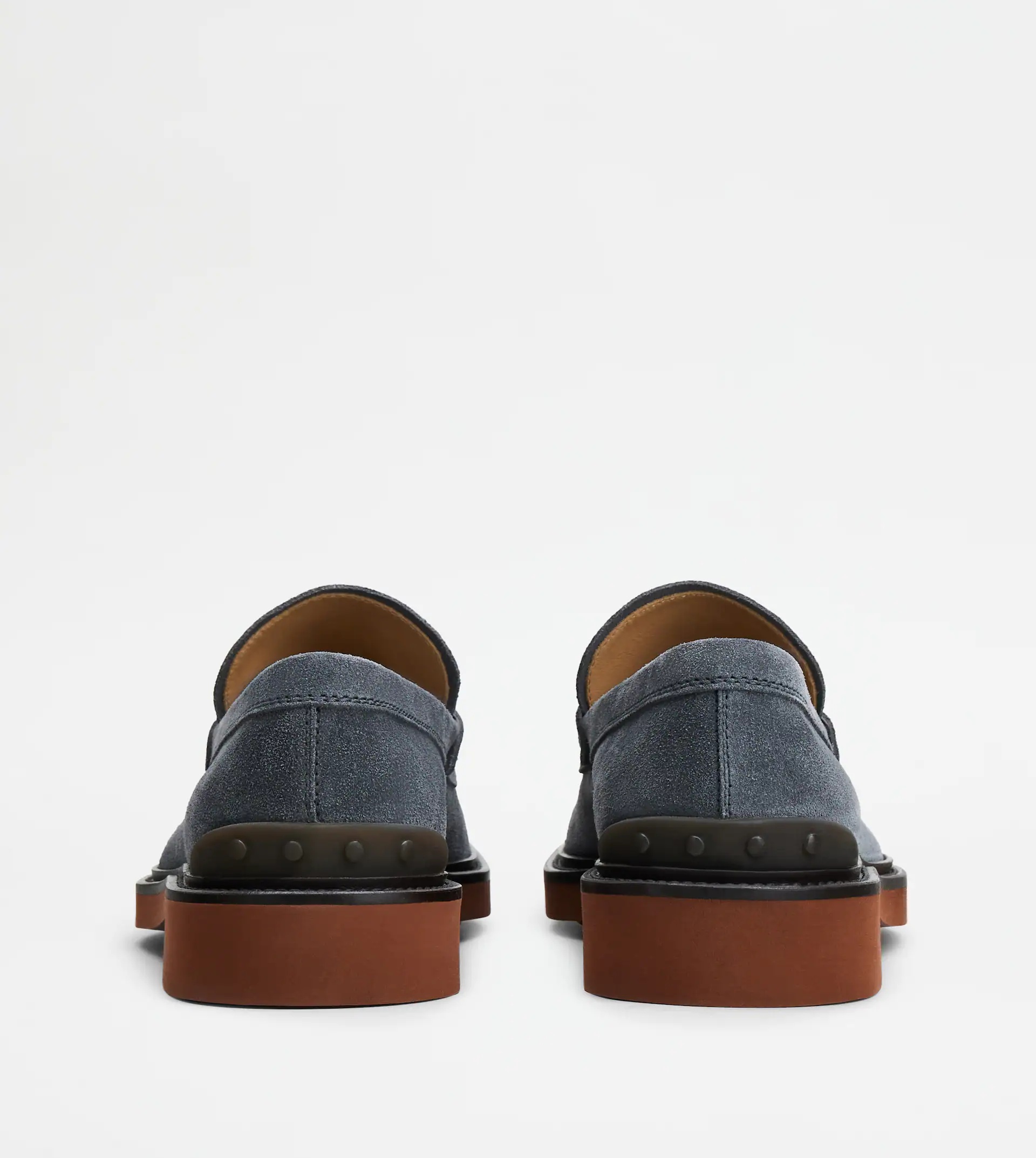 LOAFERS IN SUEDE - GREY - 2