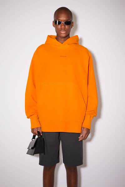 Acne Studios Hooded sweatshirt - Turmeric orange outlook