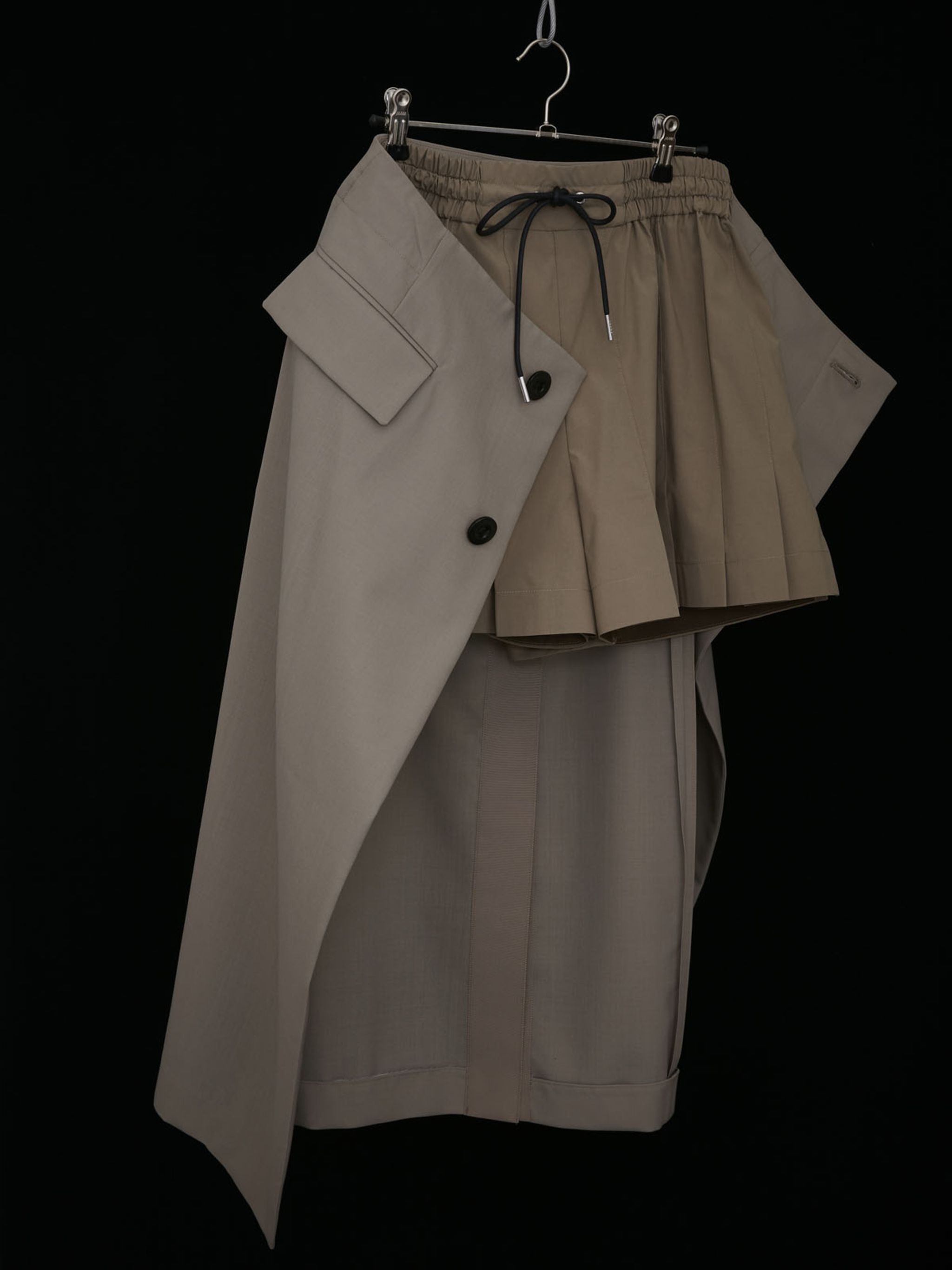Suiting Mix Skirt - 6