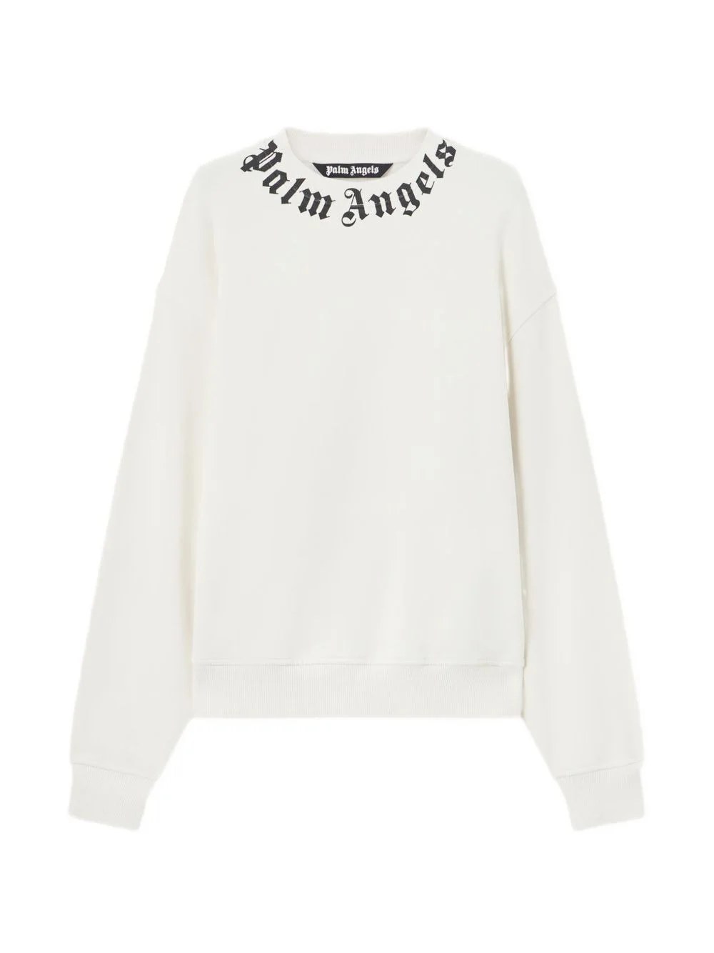 neck-logo sweatshirt - 1