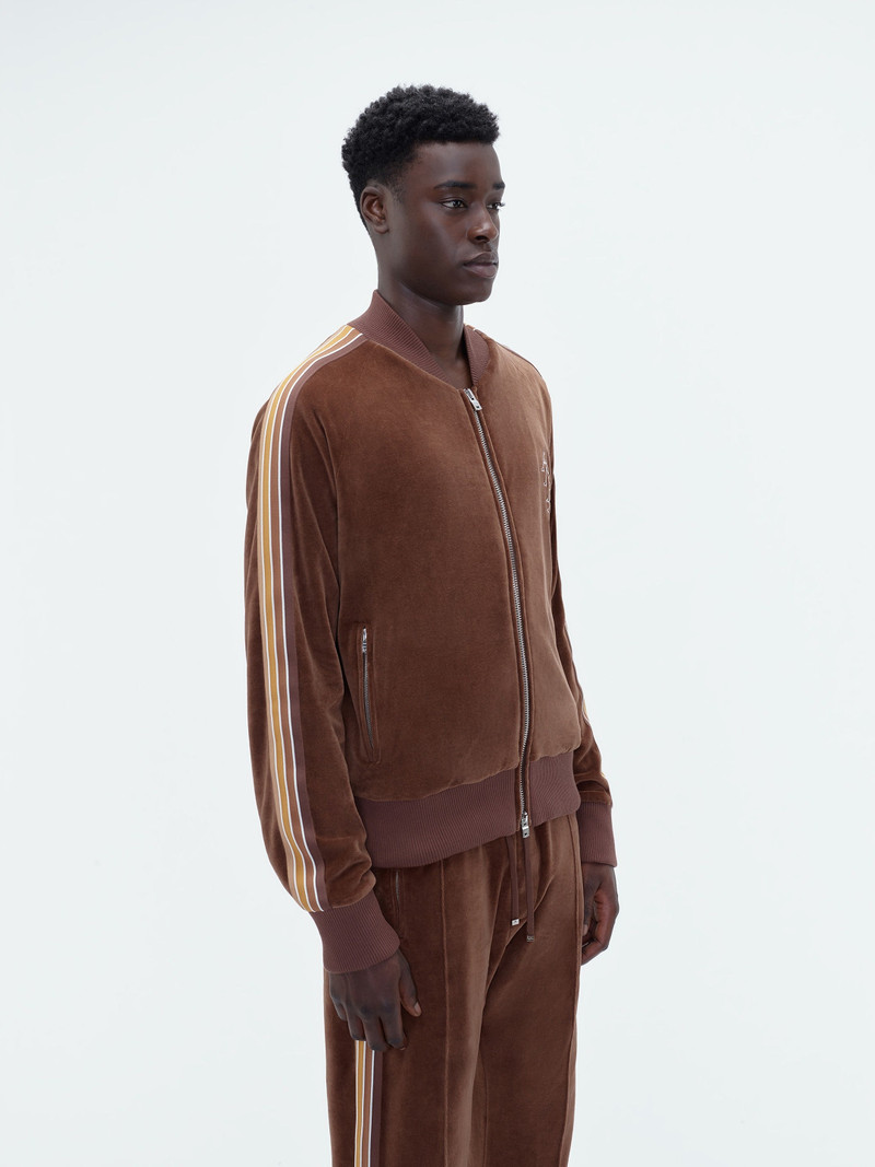 AMIRI STACK VELOUR TRACK JACKET 4