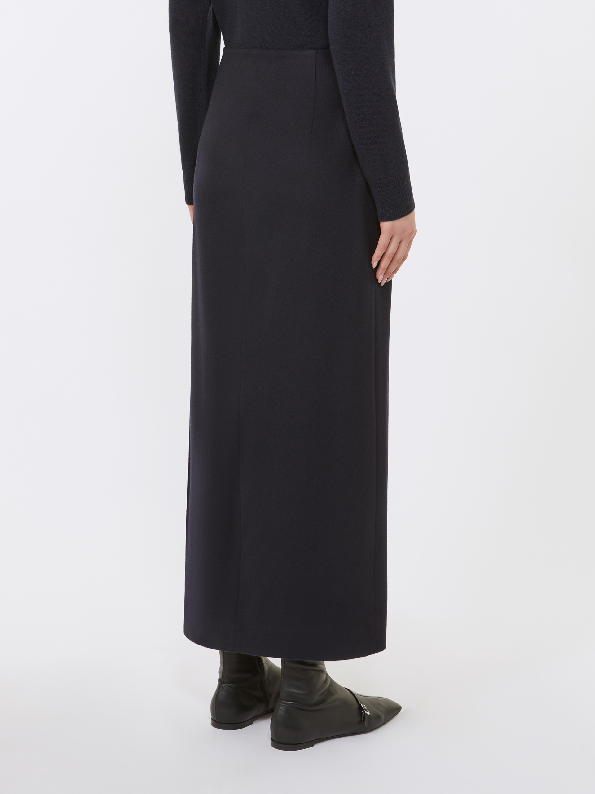 ADORATO Wrap wool skirt - 4