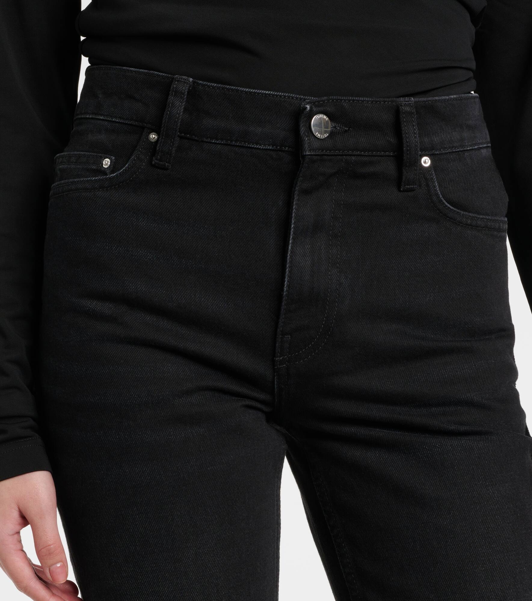 Low-rise tapered jeans - 4
