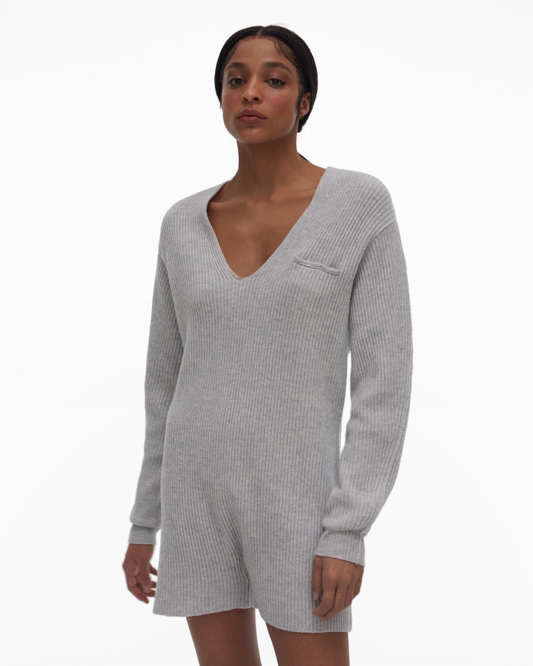 KNIT ROMPER - 5