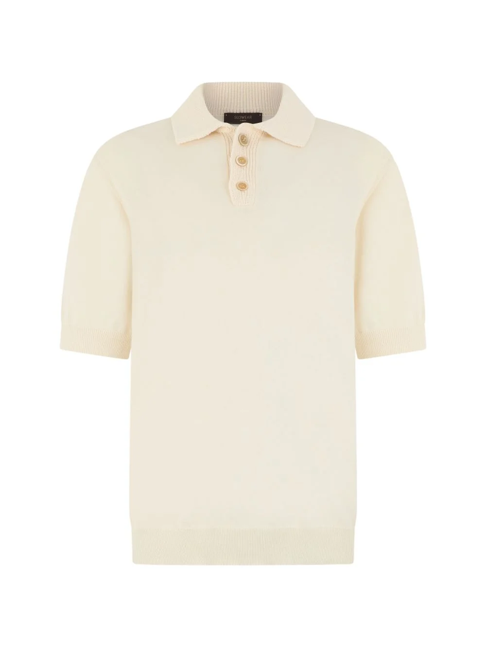 half-button polo shirt - 1