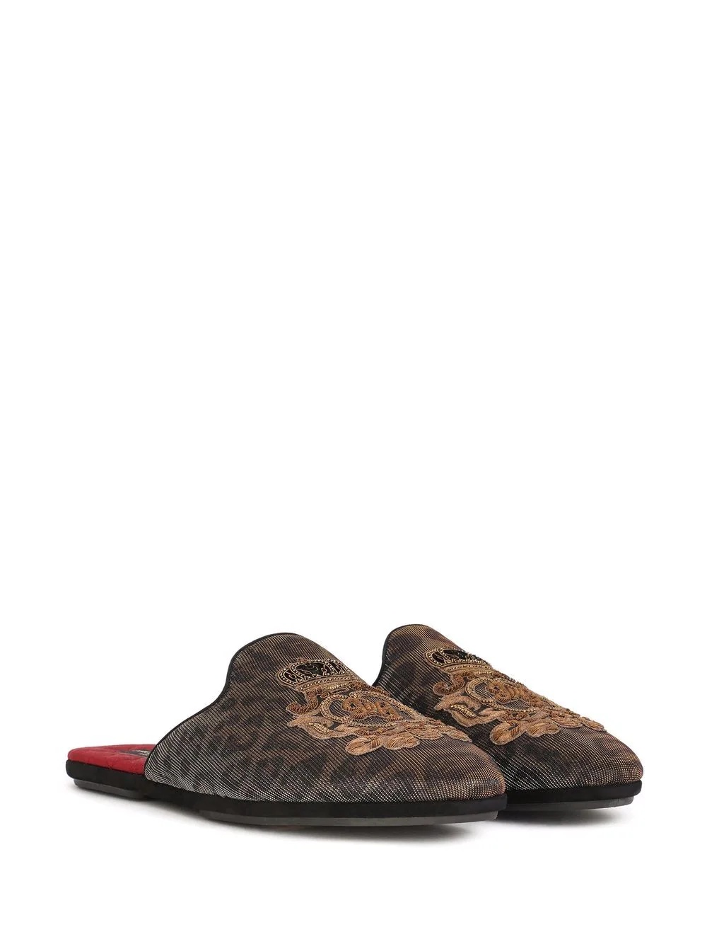 Bramante leopard print slippers - 2