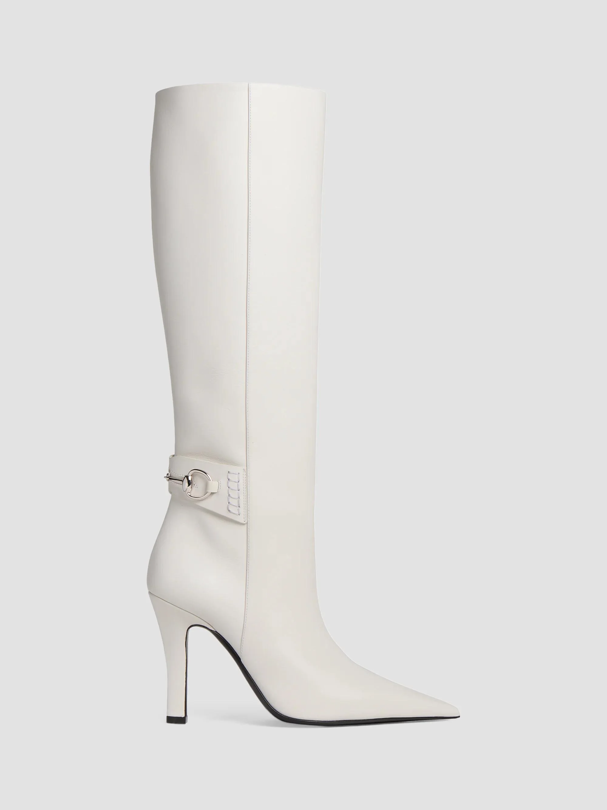Women's Goa Leather Boots - White - 1