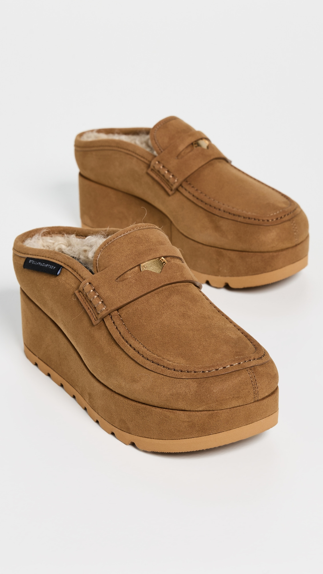 Sneak-Elyse Platform Loafer Slippers - 4