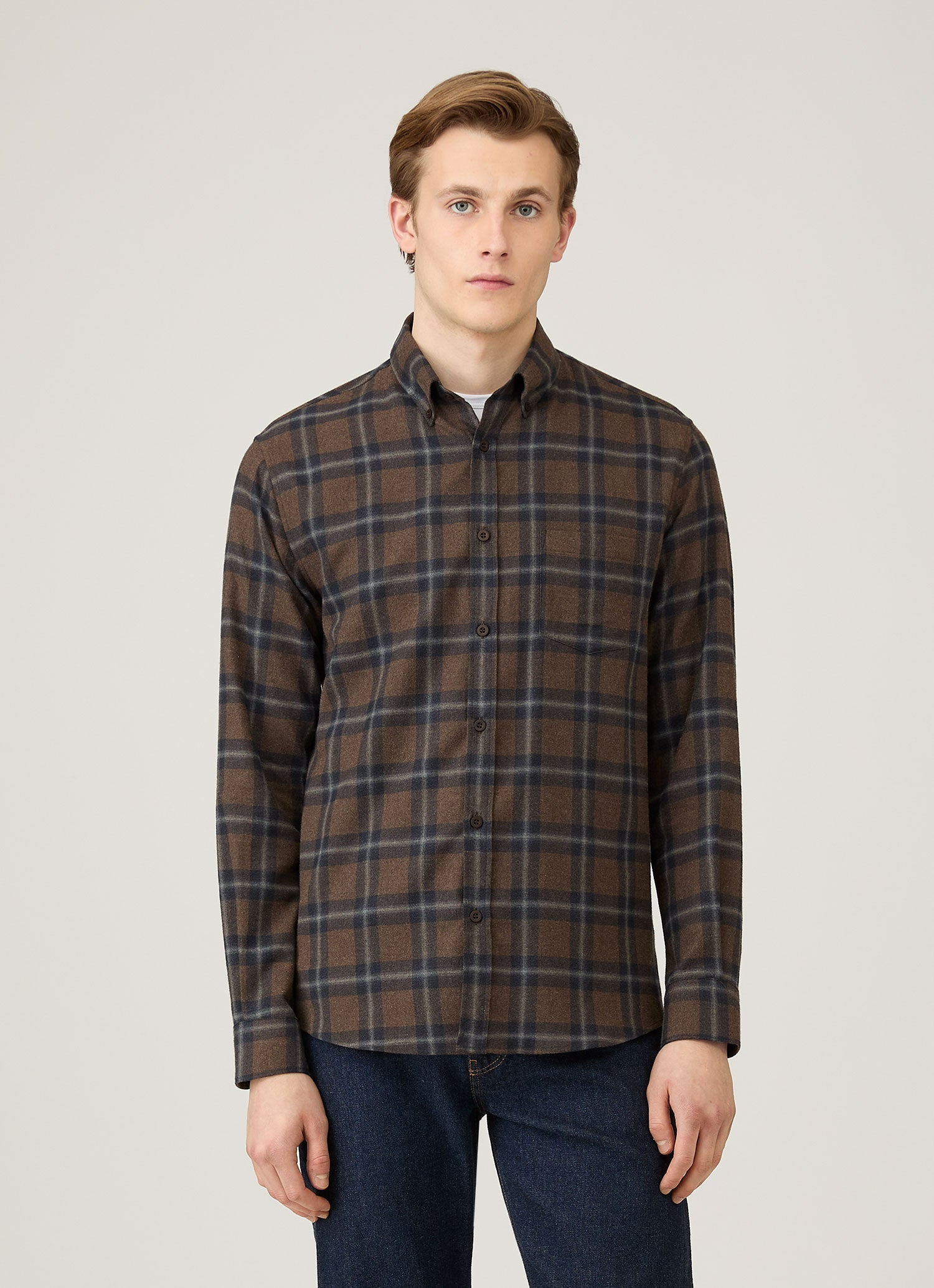 Button Down Flannel Shirt - 2