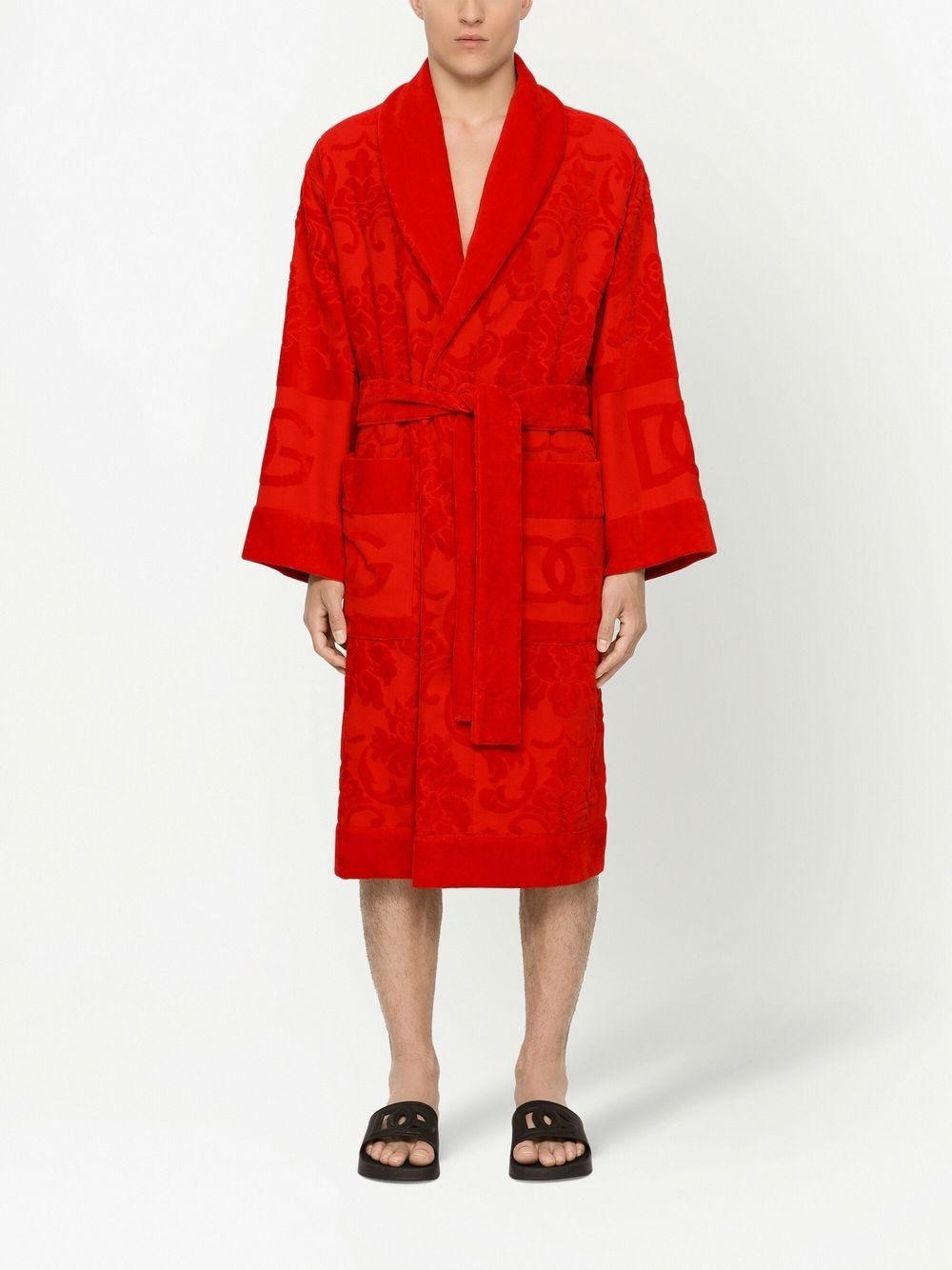 long sleeve bathrobe - 4