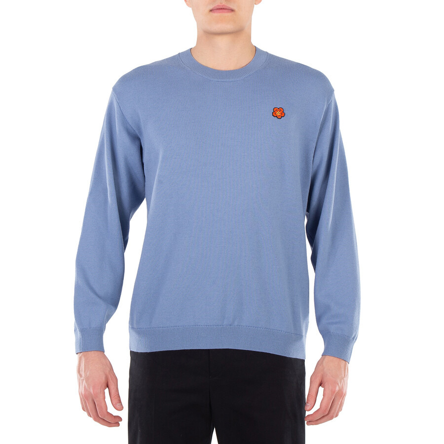 Kenzo Flower Applique Long Sleeve Sweater - 3