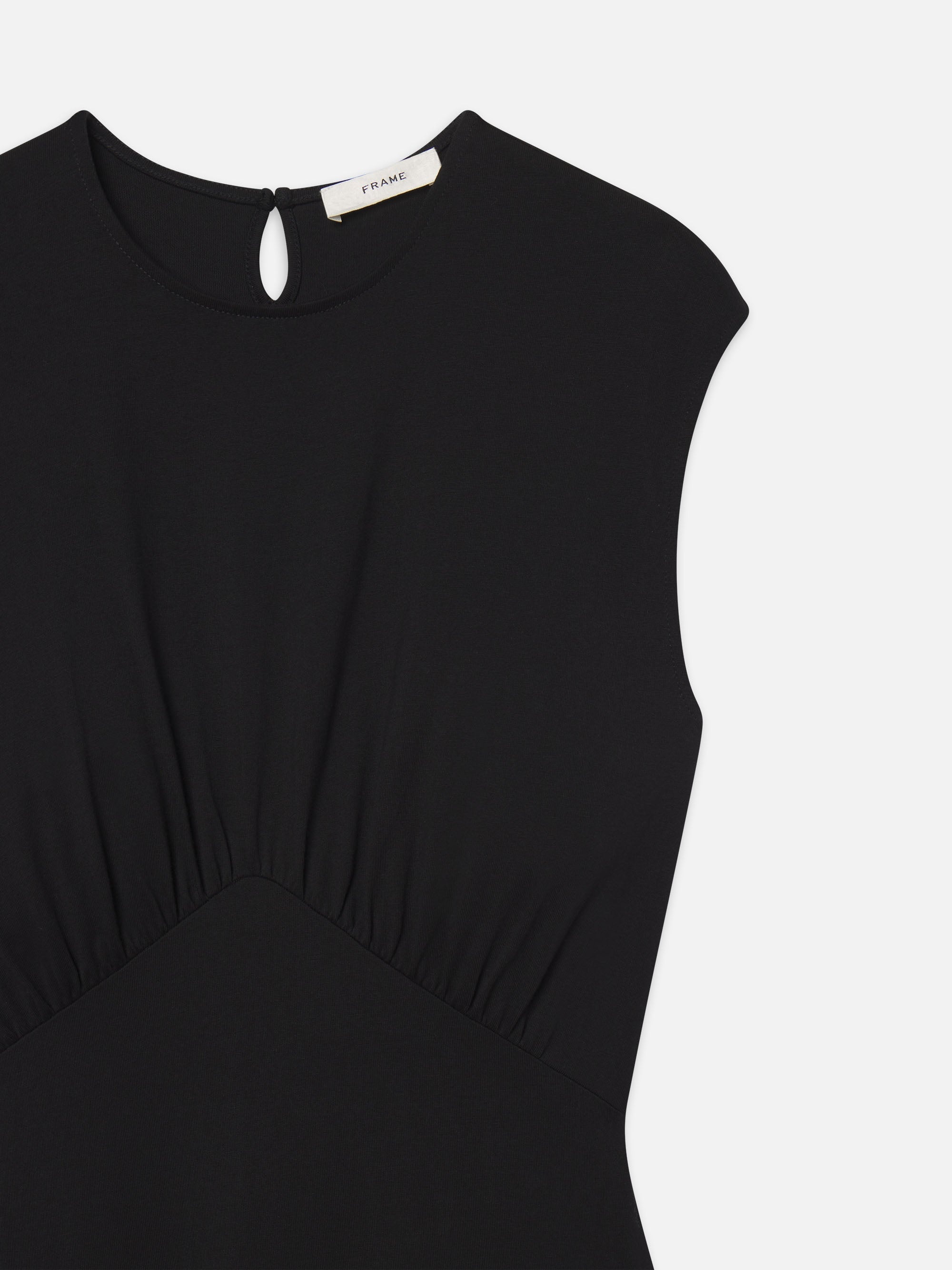 The Gathered Dress in Black - 2