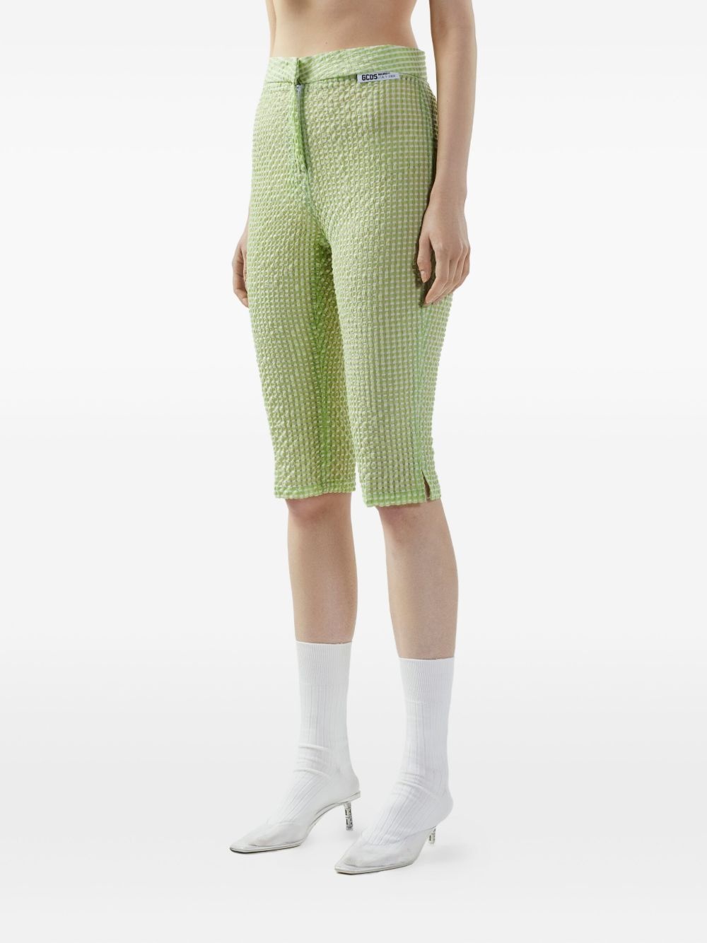 Vichy capri trousers - 4
