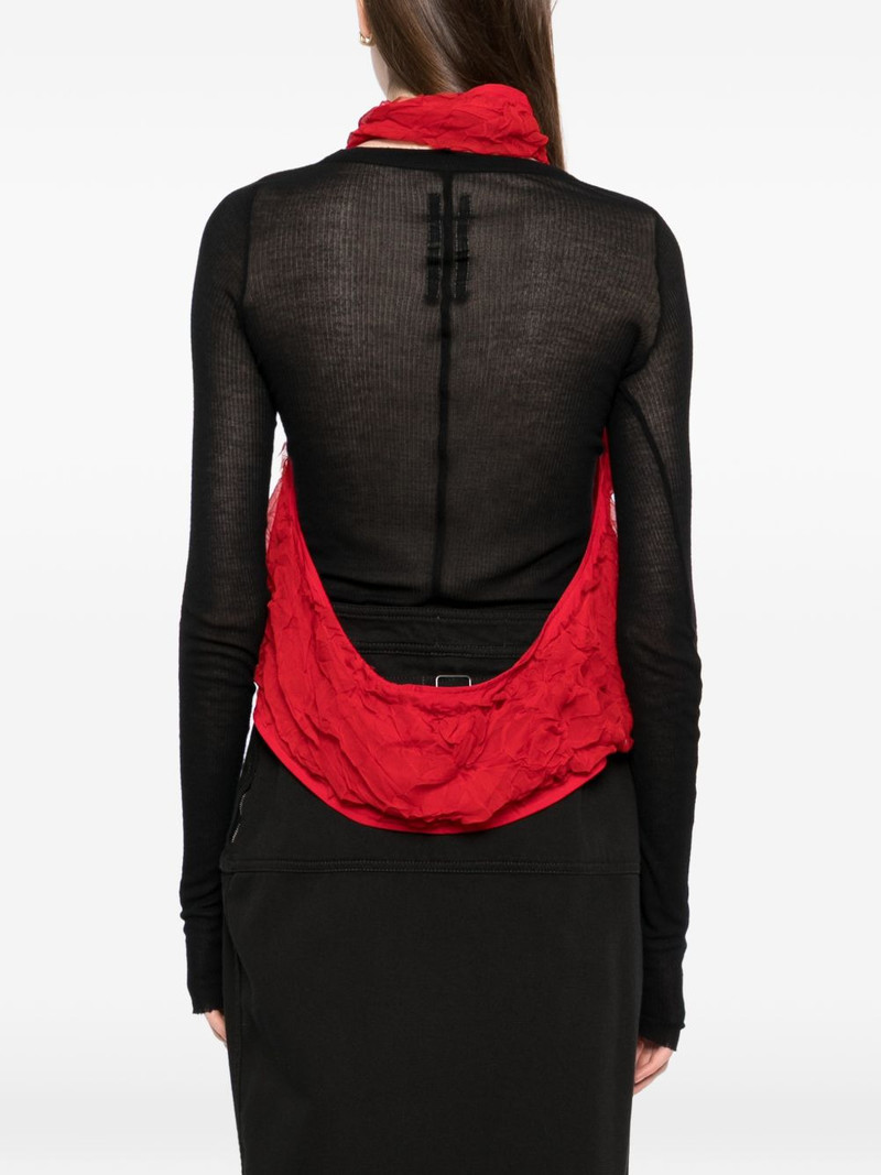 crushed chiffon top 4