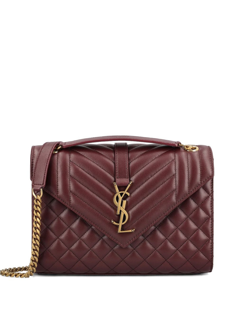 matelassé logo envelope shoulder bag 1