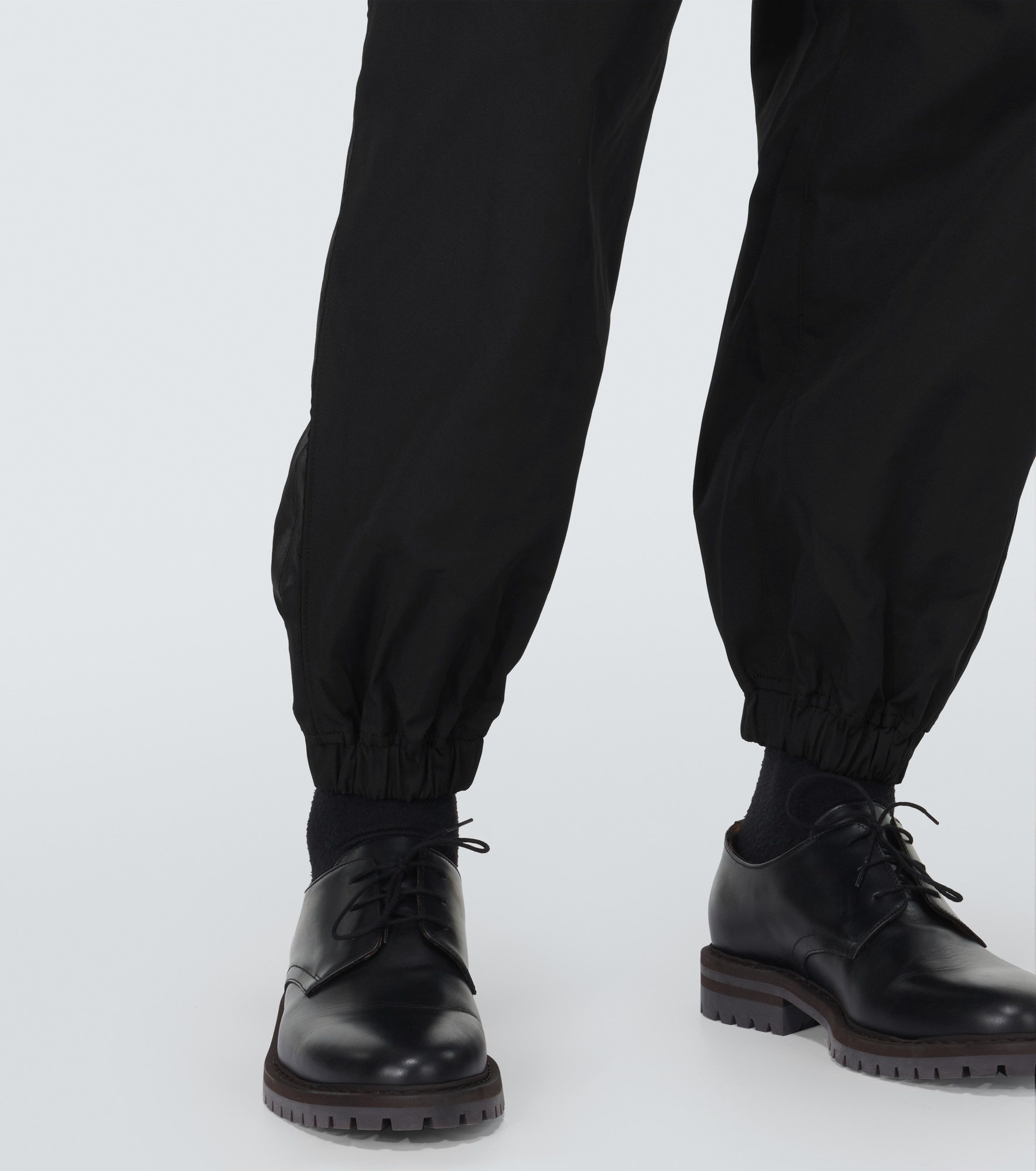 Wide-leg sweatpants - 6