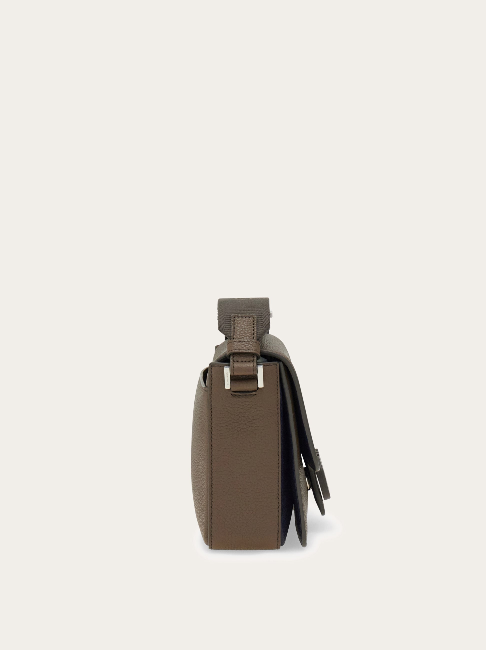 Double Gancini messenger bag - 3
