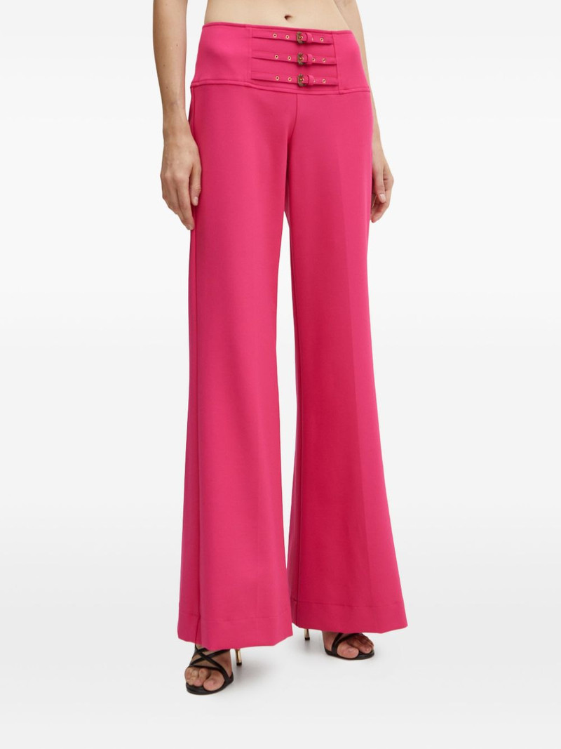 buckle-detail trousers 1