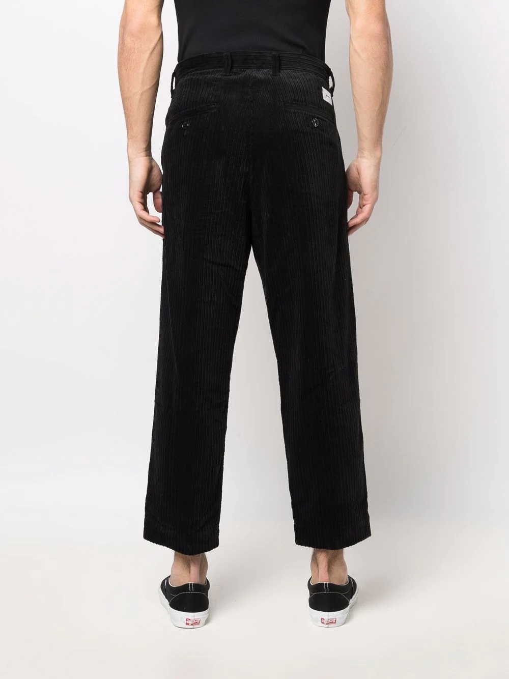 cropped corduroy trousers - 5