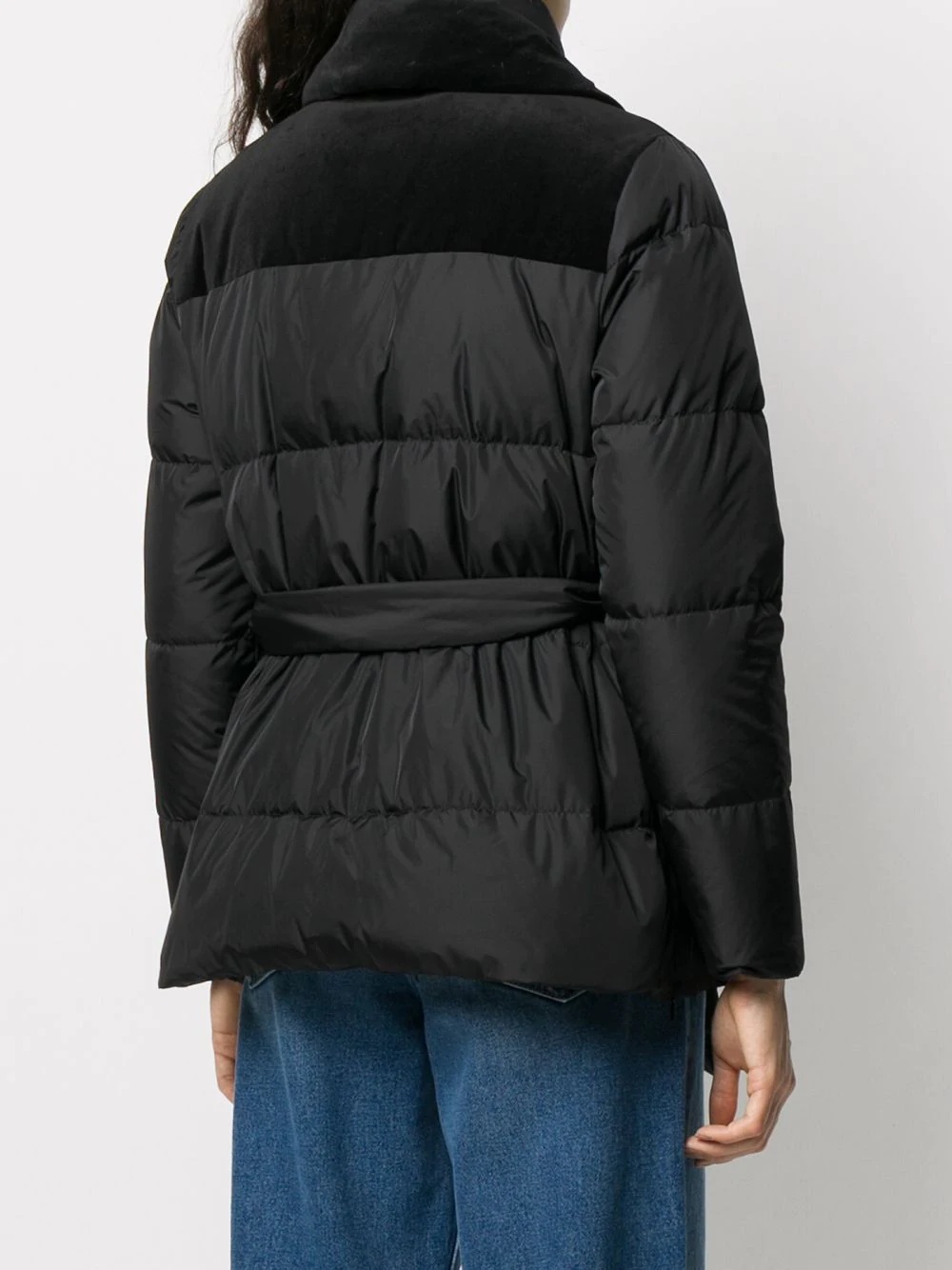 belted puffer jacket - 4