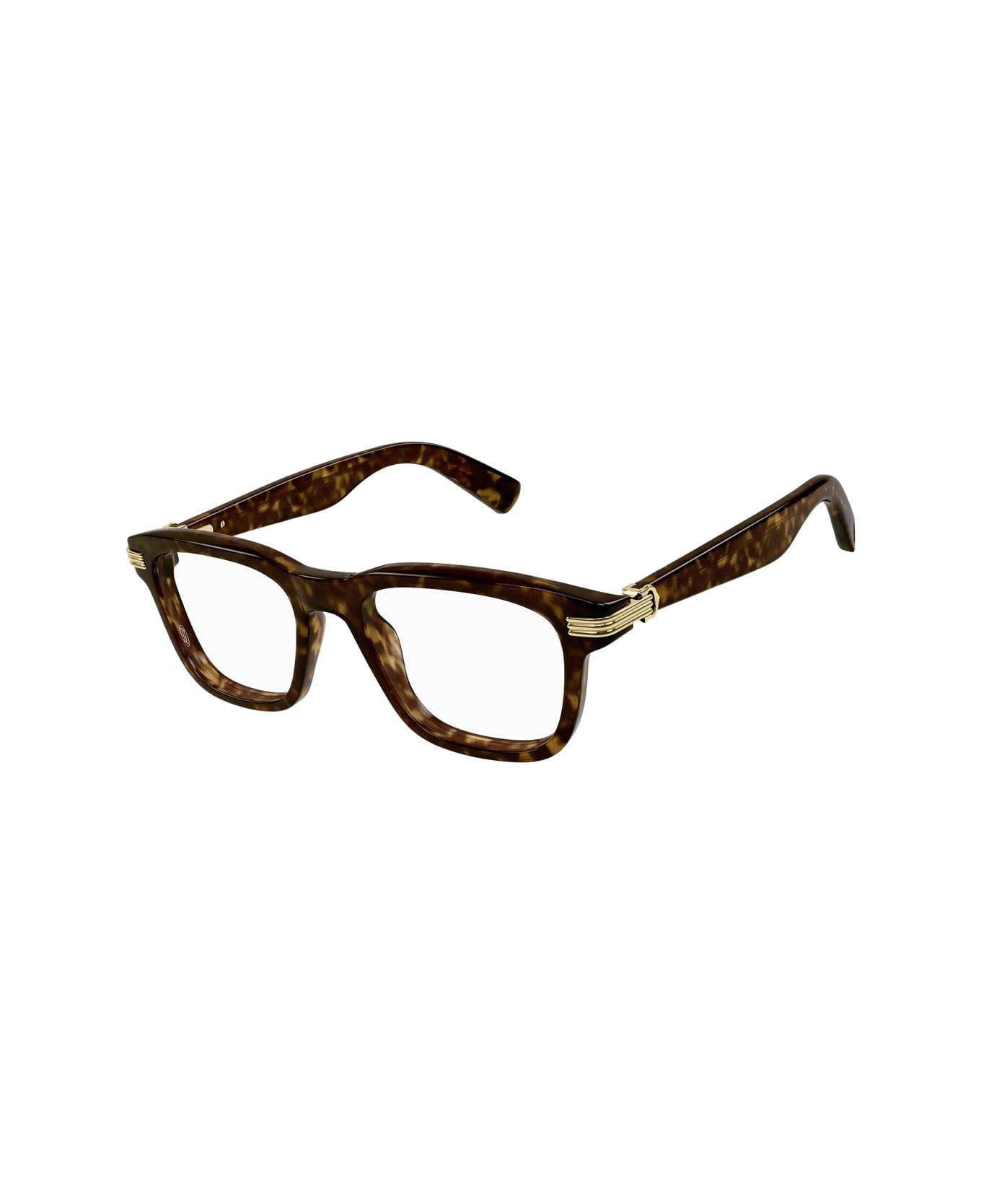 Cartier Ct0444o Première De Cartier 003 Havana Glasses - 2