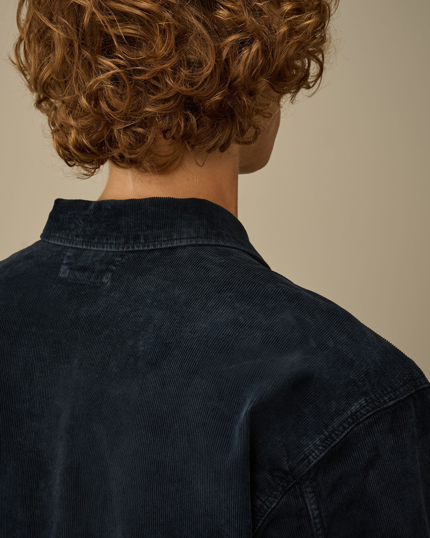 Corduroy Lens Button Overshirt - 6