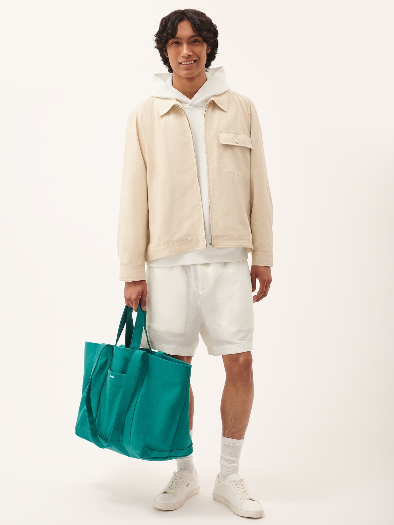 365 Oversized Tote Bag - Scarab Teal - 2