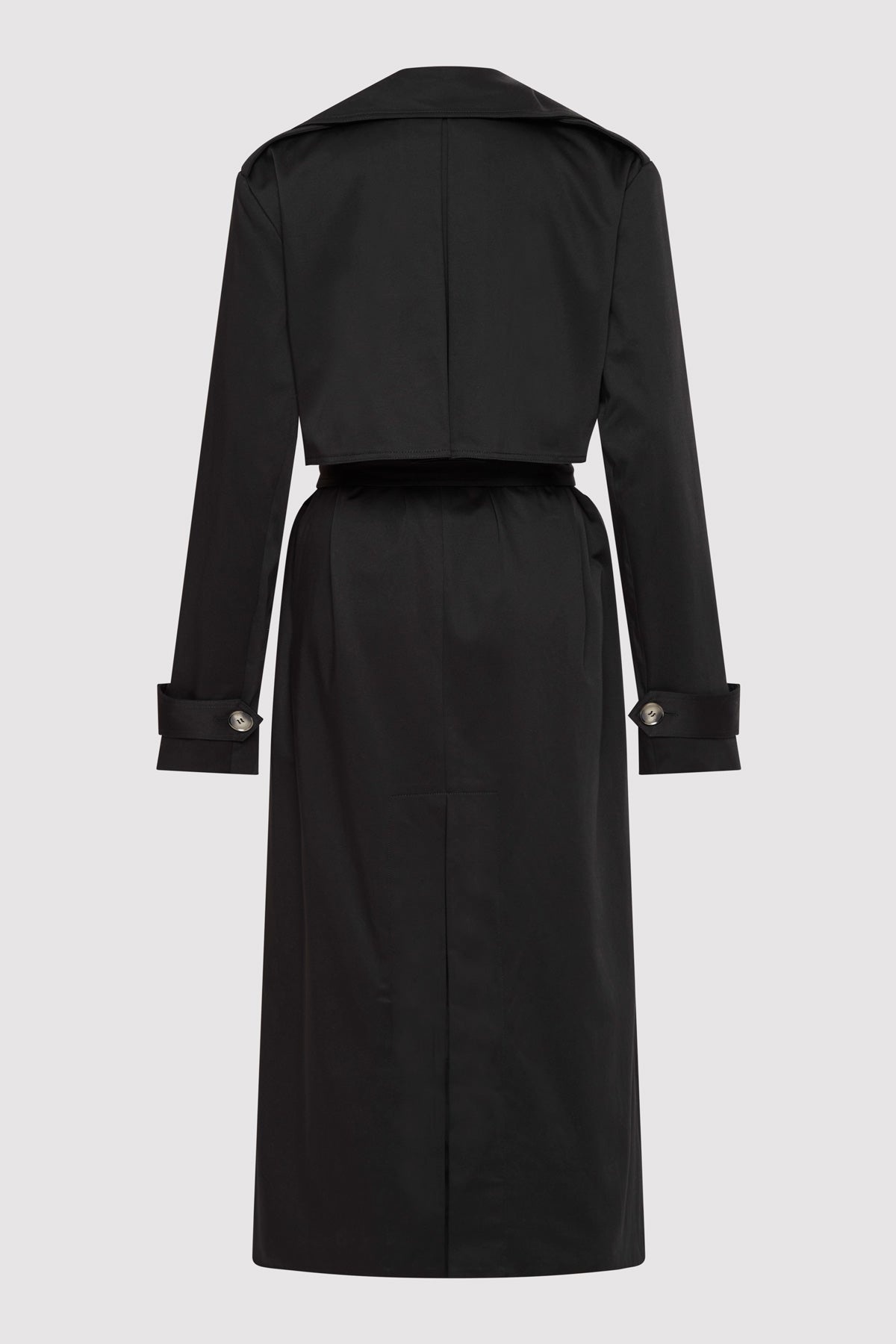 Classic Trench Coat - Black - 6