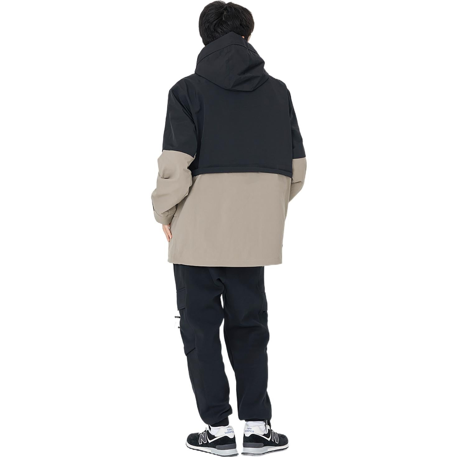 New Balance Detachable Hooded Two-In-One Woven Solid Jacket 'Khaki' AMJ23315-DRI - 6