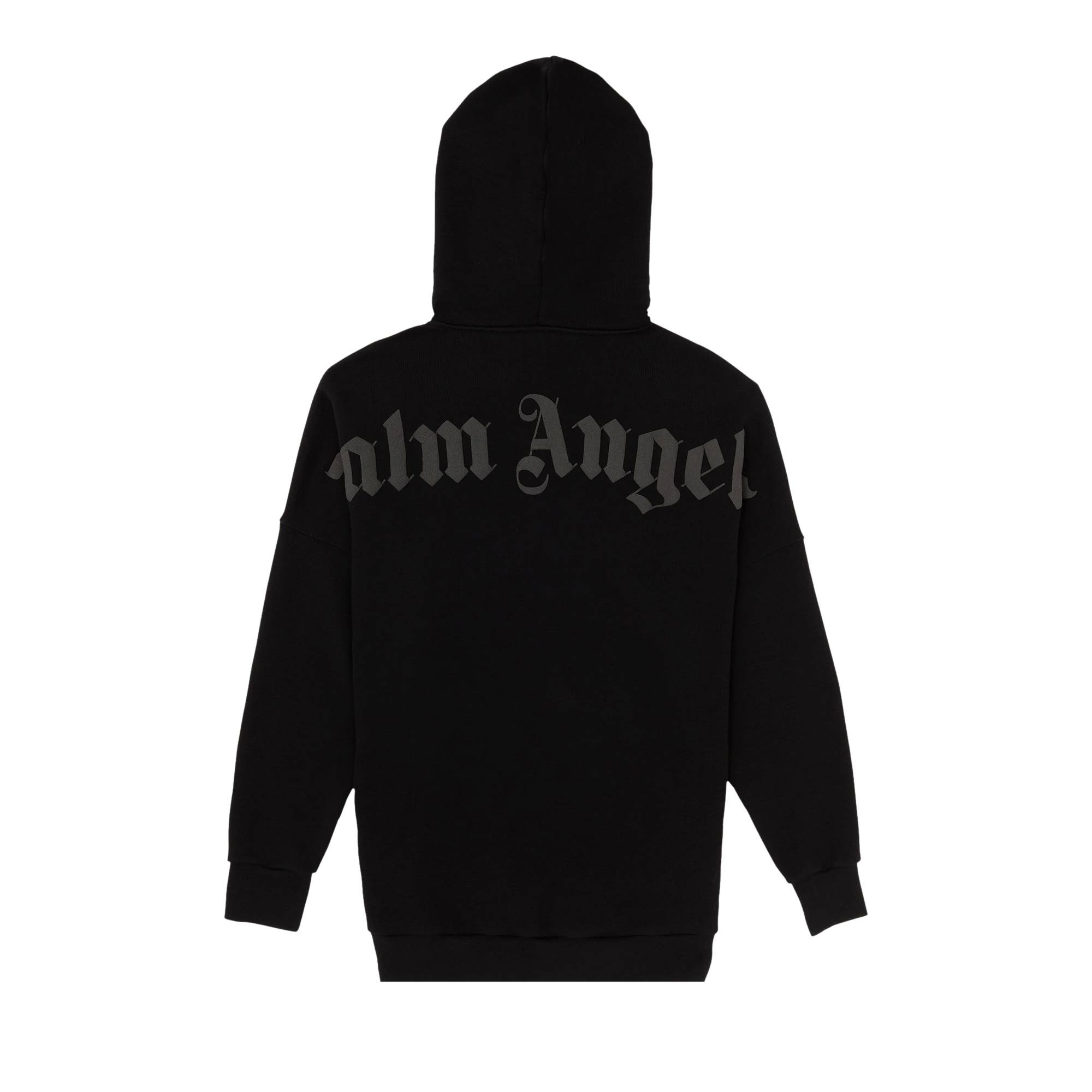 Palm Angels Classic Logo Over Hoodie 'Black' - 2