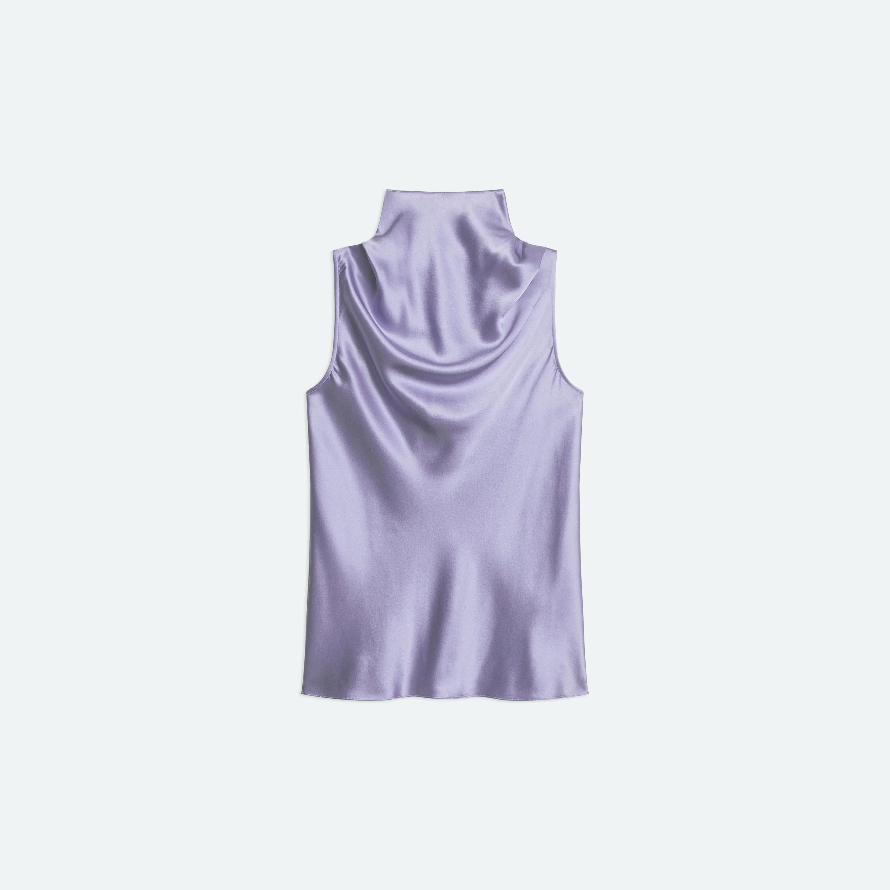SILK TIE-NECK TOP - 1