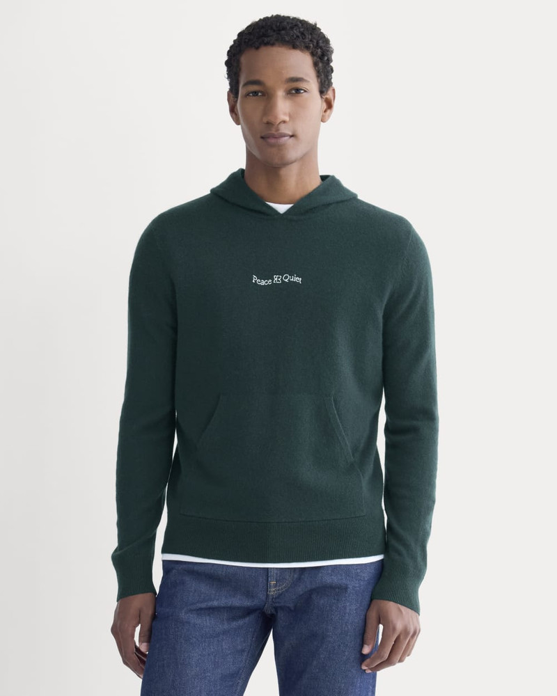 EVERLANE EVERLANE X PEACE & QUIET CASHMERE HOODIE outlook