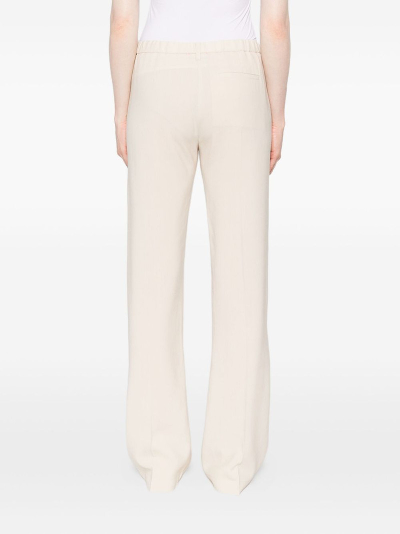pleated straight-leg trousers 4