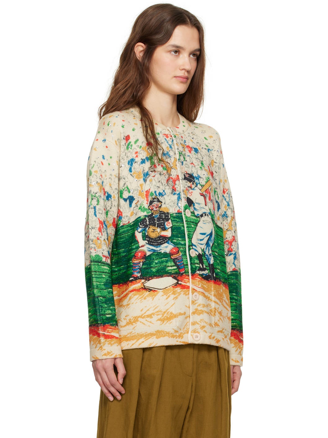 Multicolor Slugger Cardigan - 2